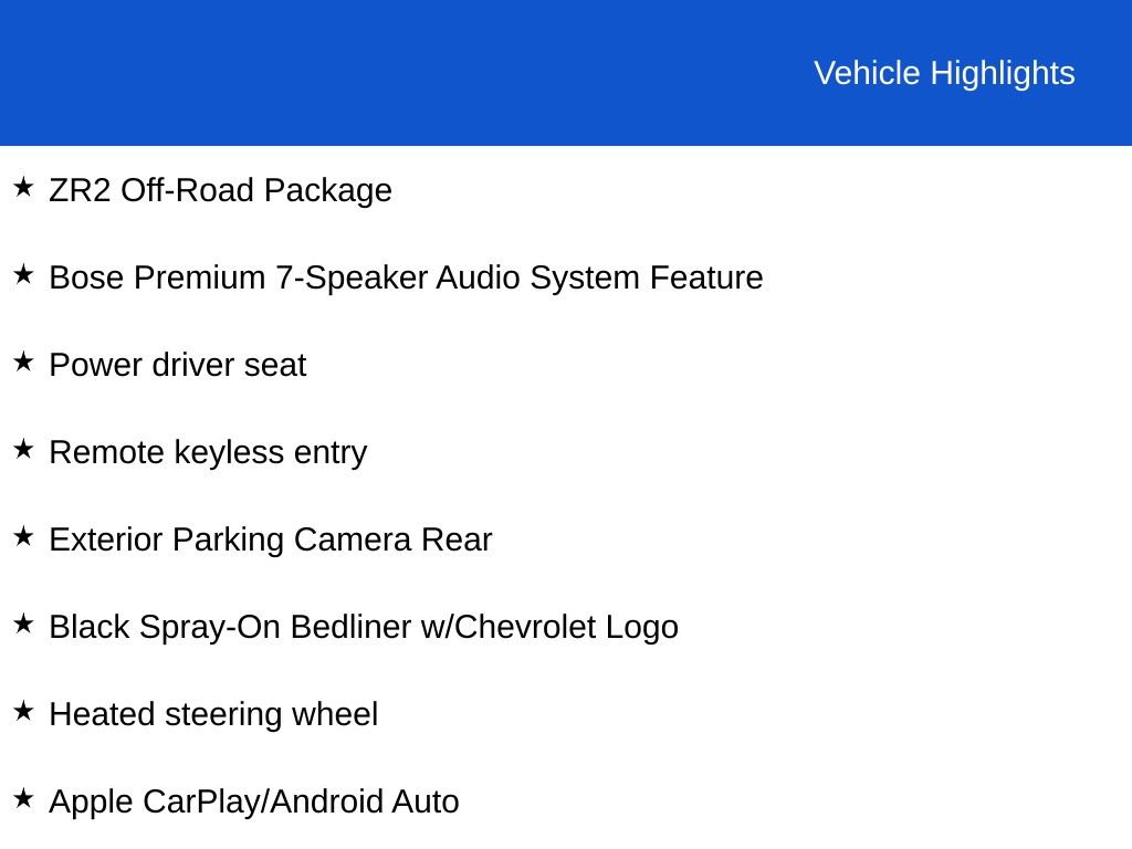 Used 2022 Chevrolet Colorado ZR2 image 5