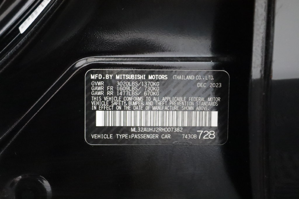 Used 2024 Mitsubishi Mirage ES FWD image 30