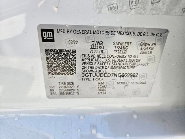 Used 2022 GMC Sierra 1500 SLT image 30