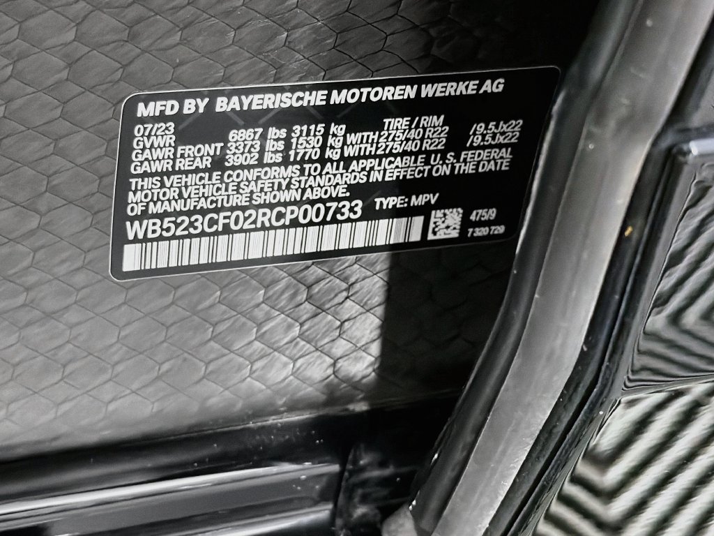 Used 2024 BMW iX xDrive50 w/ Sport Package AWD/4WD image 33