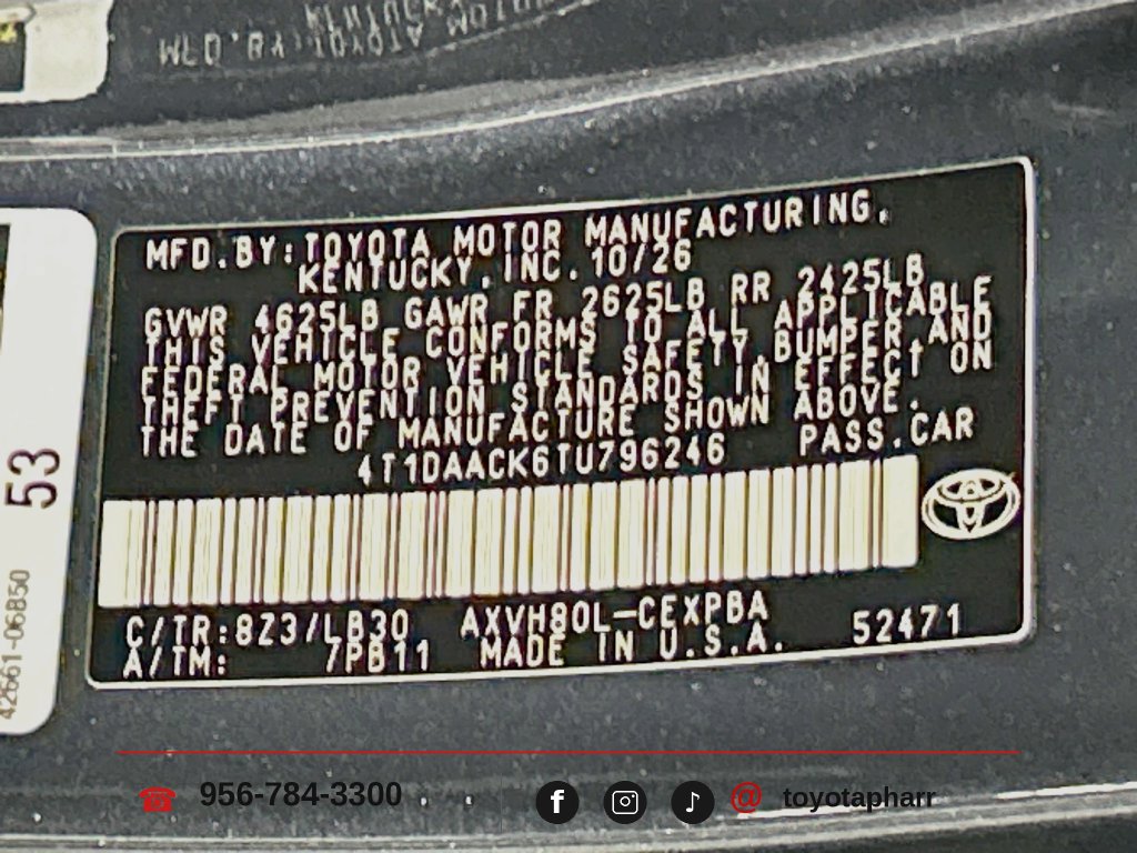 New 2026 Toyota Camry XSE w/ Premium Package FWD image 32