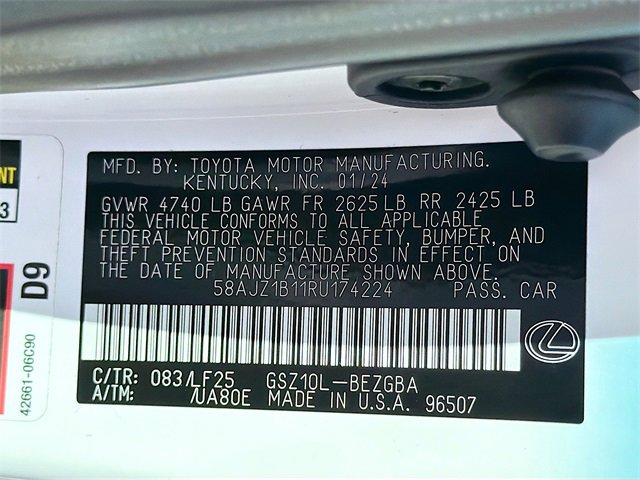 Used 2024 Lexus ES 350 F Sport image 43