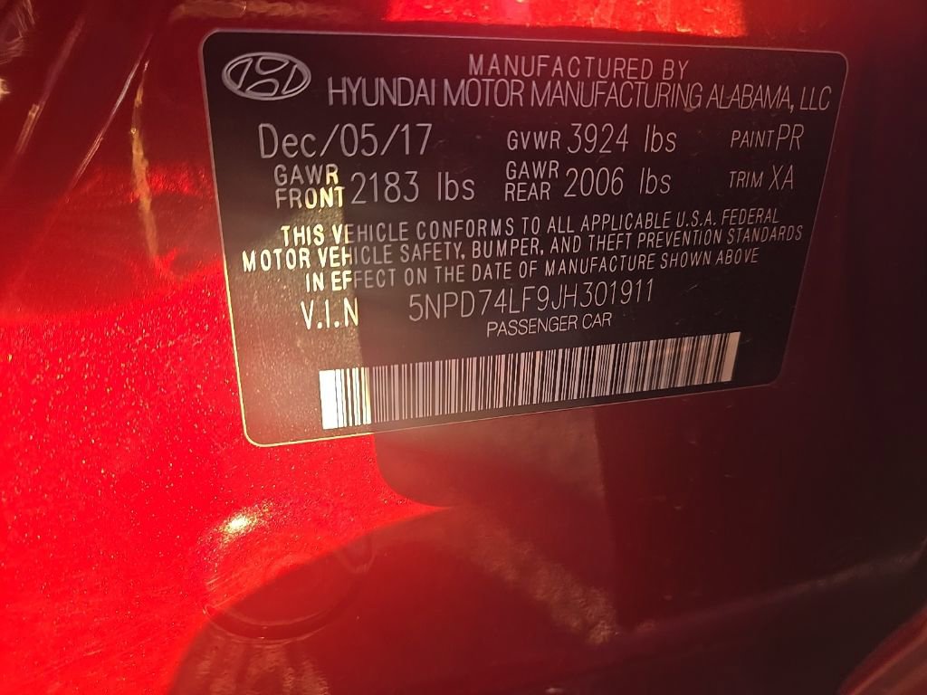 Used 2018 Hyundai Elantra SE w/ Cargo Package image 9