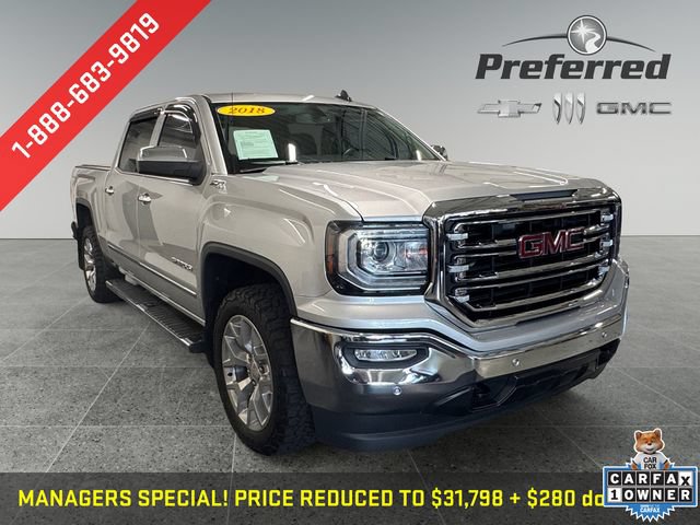 Certified 2018 GMC Sierra 1500 SLT w/ SLT Premium Package AWD/4WD image 1