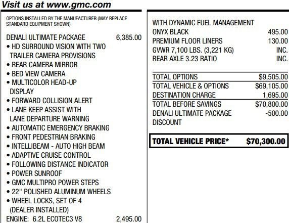 Used 2021 GMC Sierra 1500 Denali w/ Denali Ultimate Package image 2