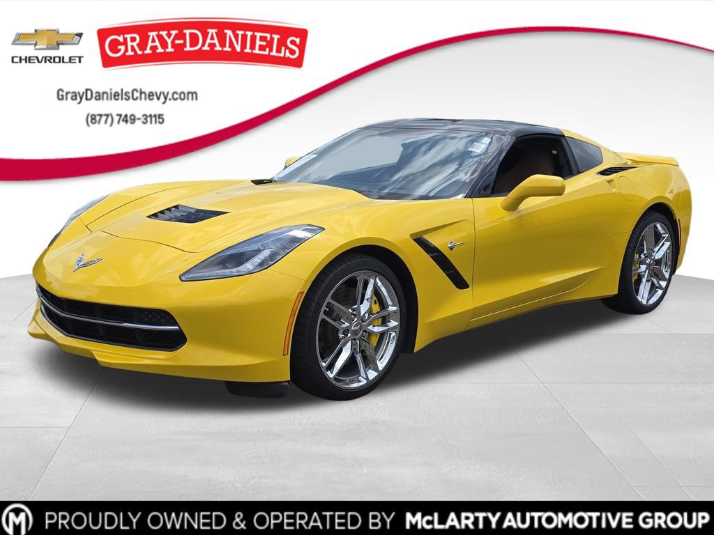 Used 2015 Chevrolet Corvette Stingray Coupe w/ 2LT Preferred Equipment Group RWD image 1