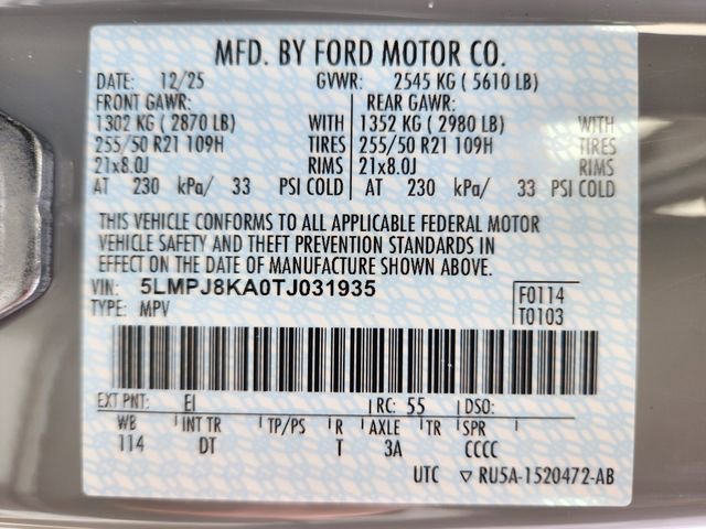 New 2026 Lincoln Nautilus Reserve image 24