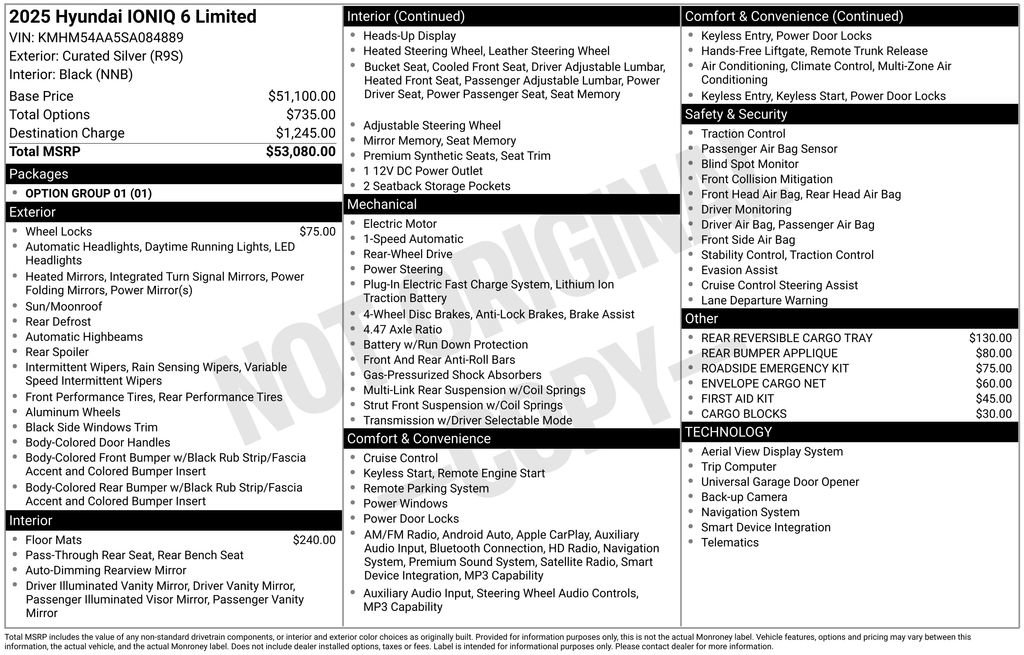Certified 2025 Hyundai Ioniq 6 Limited image 32