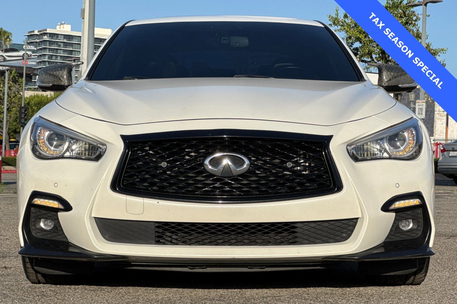 Used 2021 INFINITI Q50 Red Sport 400 w/ Cargo Package image 9