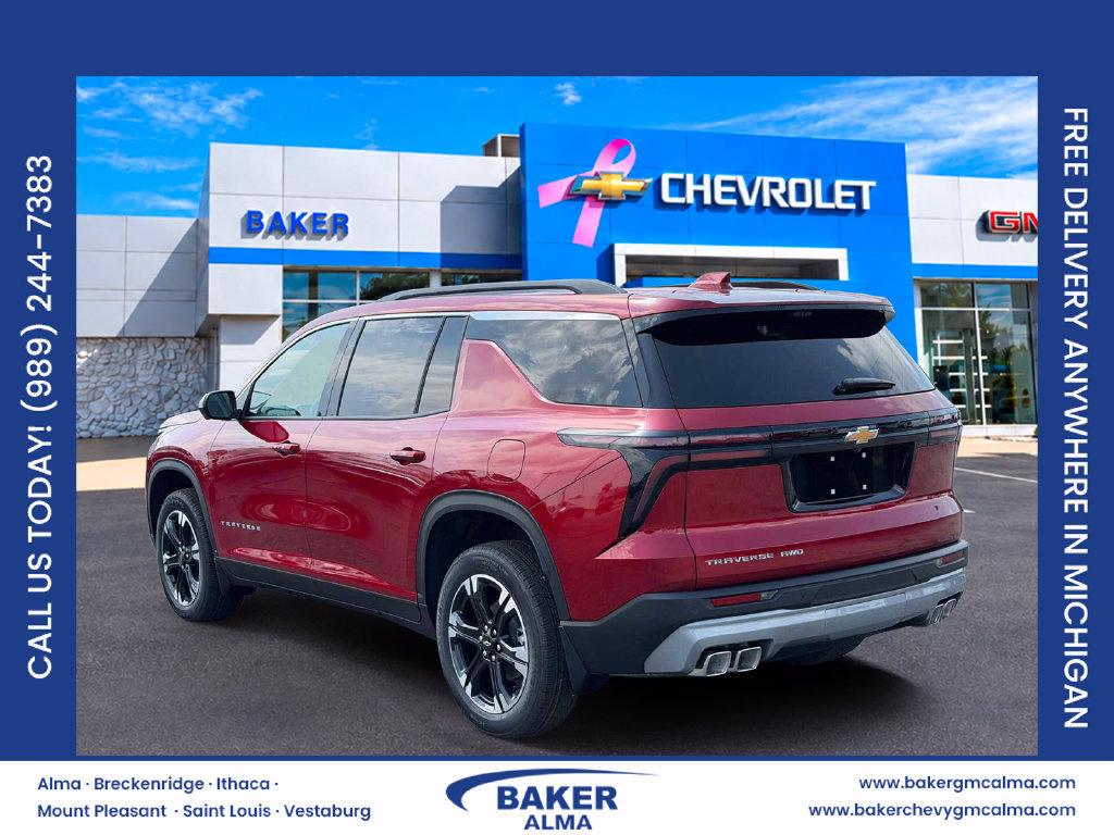 New 2027 Chevrolet Traverse LT w/ Sun and Wheel Package AWD/4WD image 3