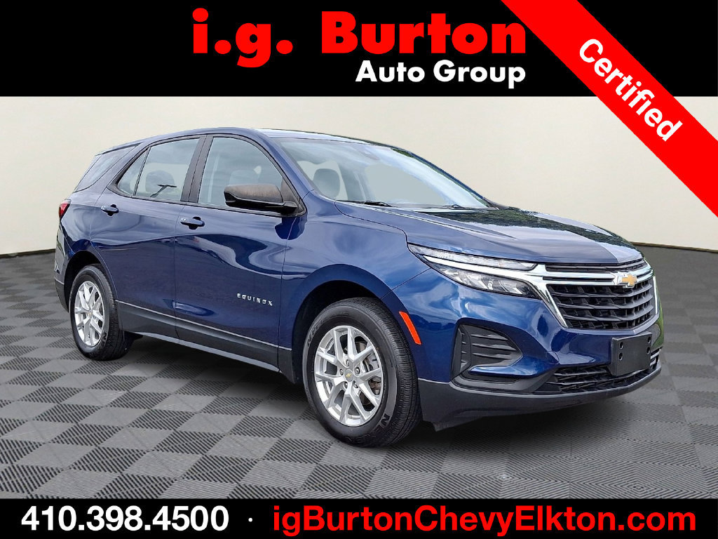 Certified 2022 Chevrolet Equinox LS FWD image 1