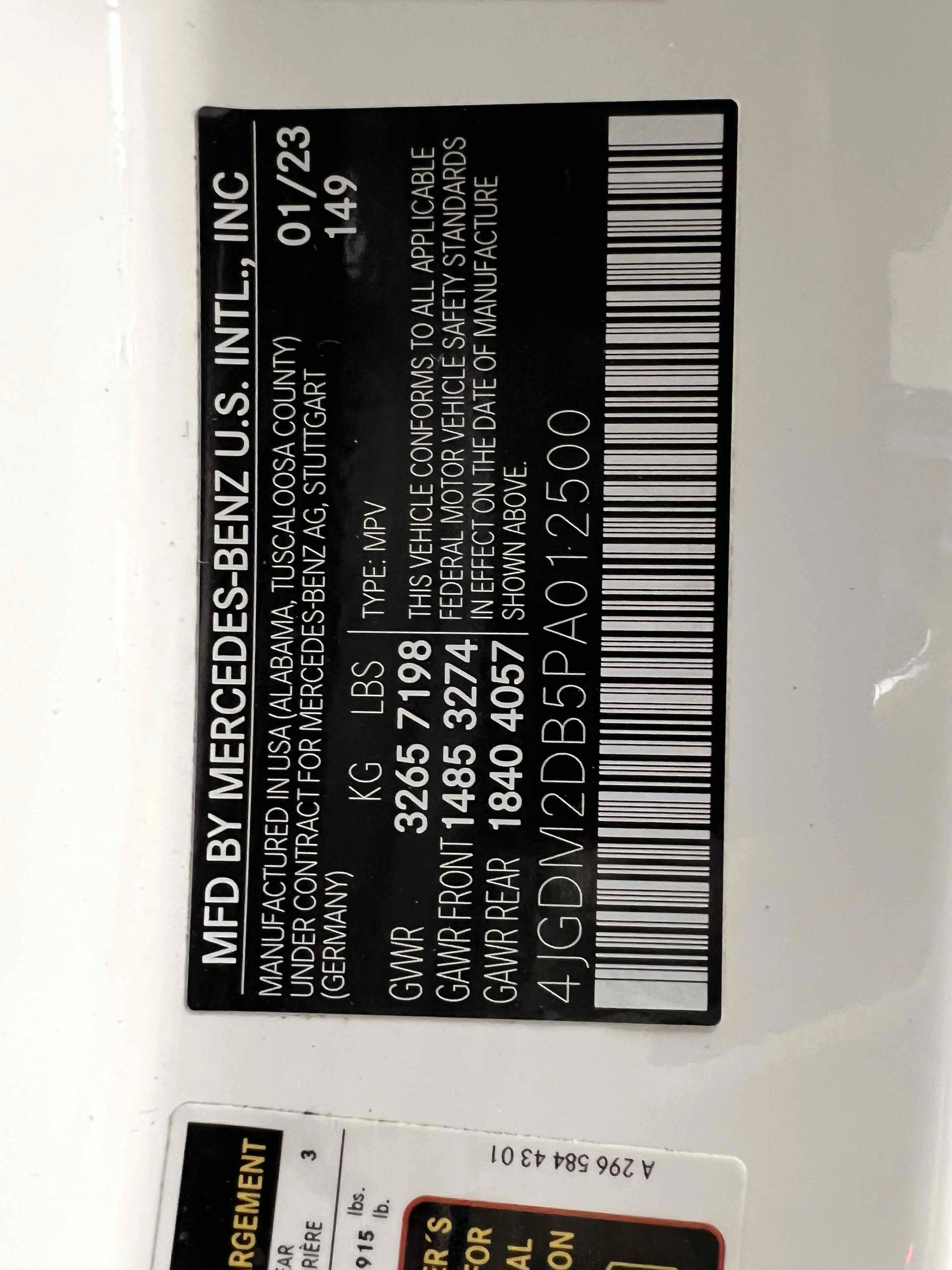 Used 2023 Mercedes-Benz EQS 450+ SUV image 14
