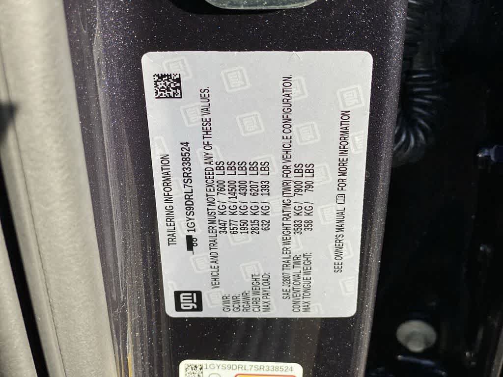 Used 2025 Cadillac Escalade Premium Luxury Platinum w/ LPO, Floor Liner Package AWD/4WD image 31