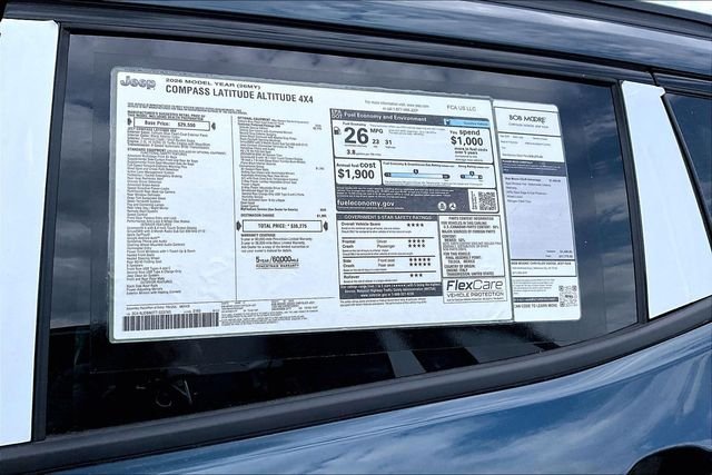 New 2026 Jeep Compass Latitude AWD/4WD image 13