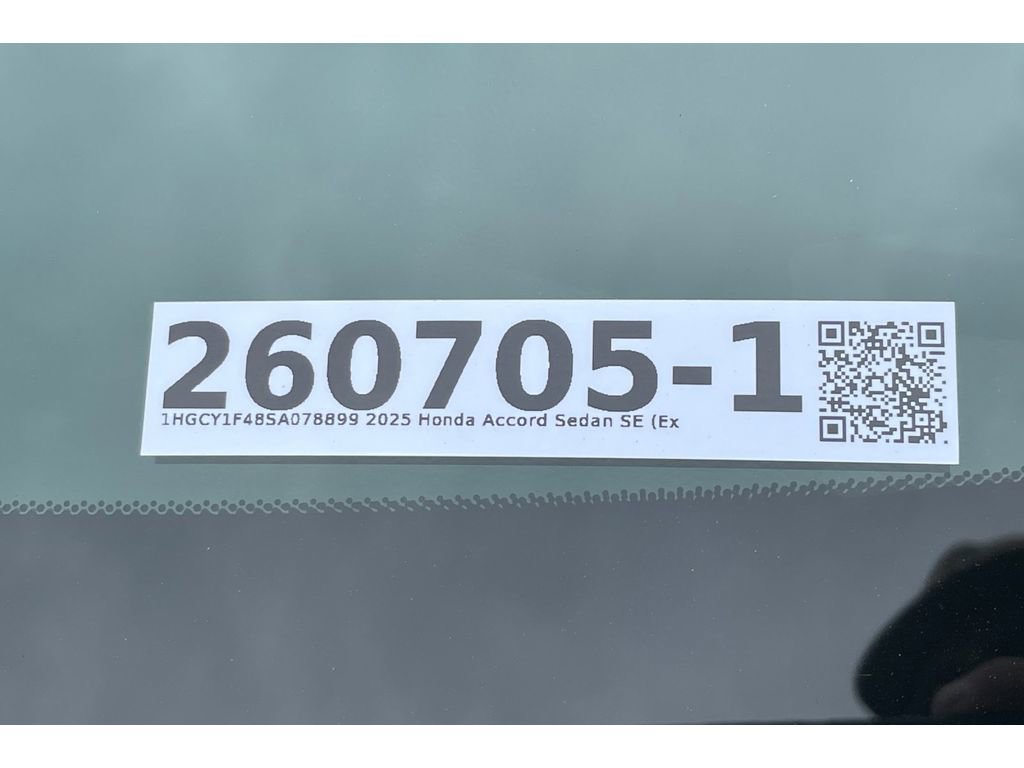 Certified 2025 Honda Accord SE image 50