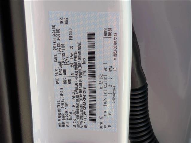 New 2025 Ford F150 XL w/ Equipment Group 103A High image 25