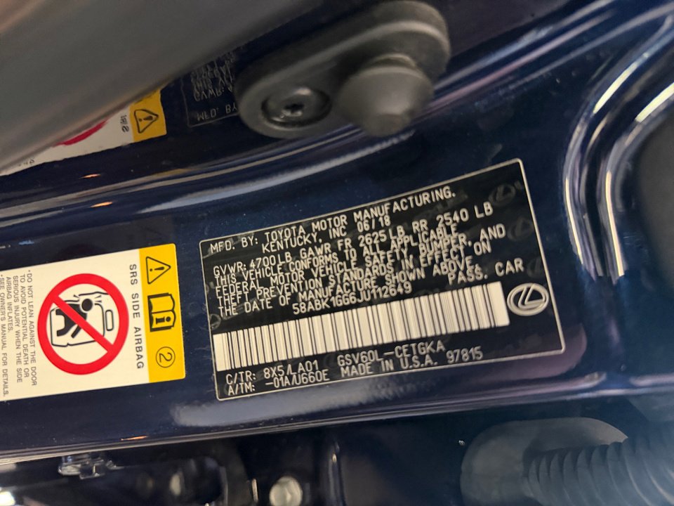 Used 2018 Lexus ES 350 w/ Premier Package FWD image 39