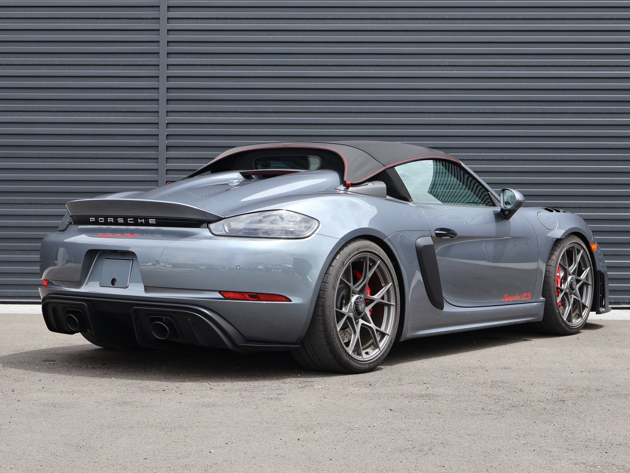 Used 2025 Porsche 718 Boxster Spyder RS w/ Accent Package Logos RWD image 9