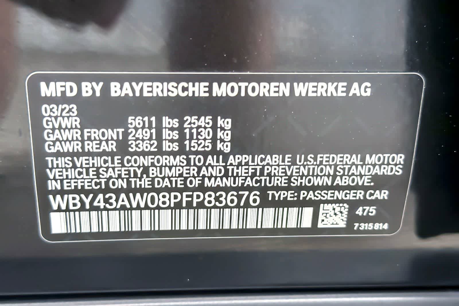 Used 2023 BMW i4 eDrive35 w/ Premium Package RWD image 29