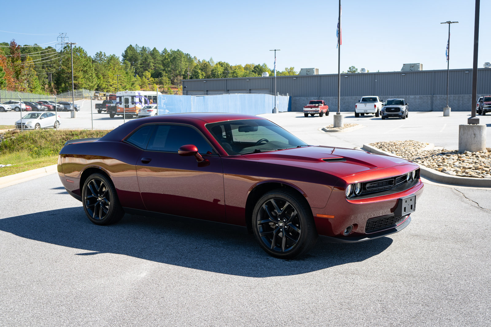 Used 2022 Dodge Challenger SXT w/ Blacktop Package RWD image 12