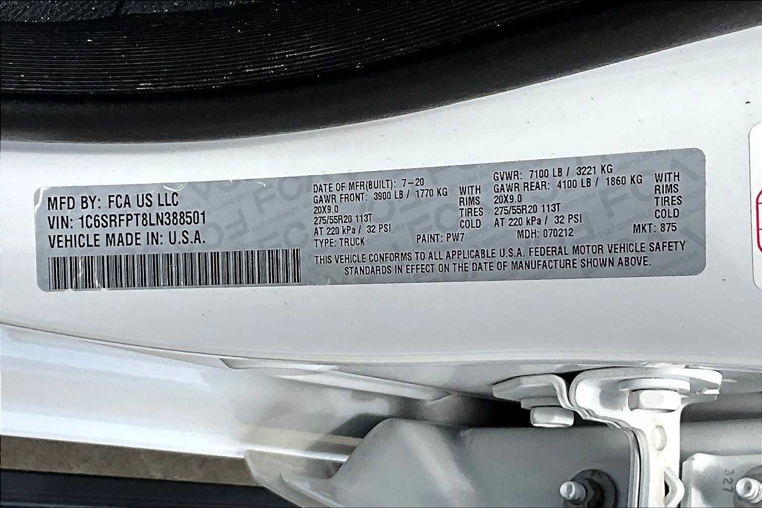 Used 2020 RAM 1500 Limited image 65