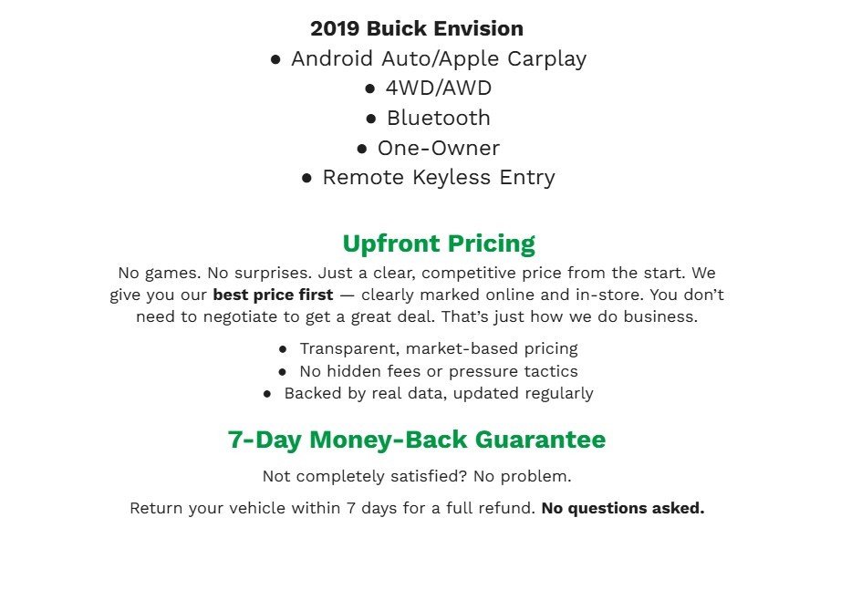 Used 2019 Buick Envision Premium image 2