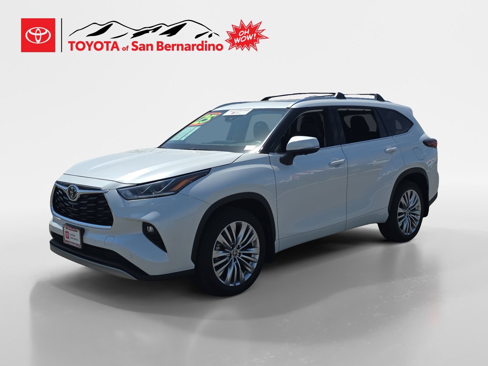 Certified 2025 Toyota Highlander Platinum