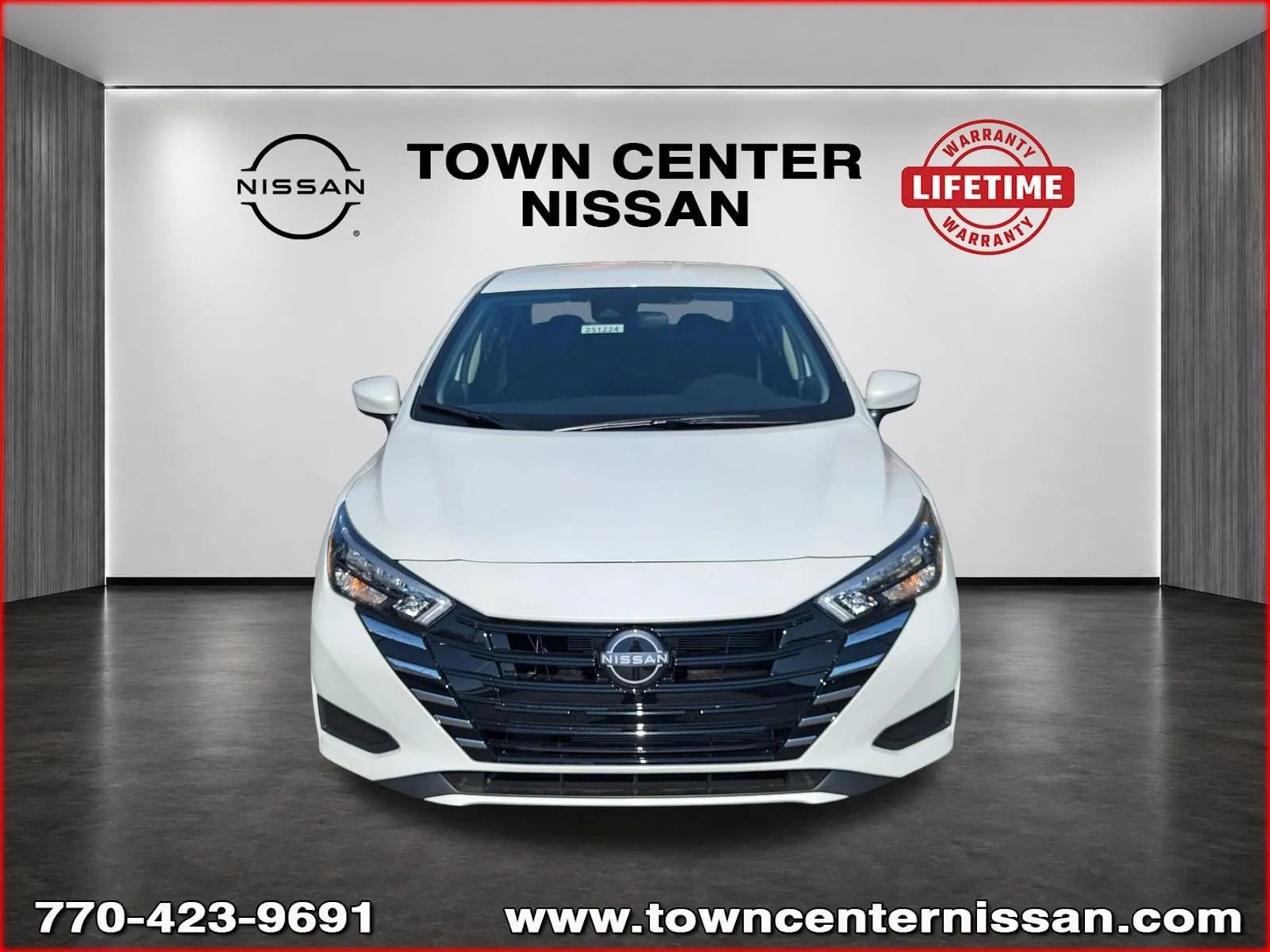 New 2025 Nissan Versa SV w/ Trunk Package FWD image 3