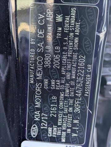 Used 2018 Kia Forte S w/ S Technology Plus Package image 15