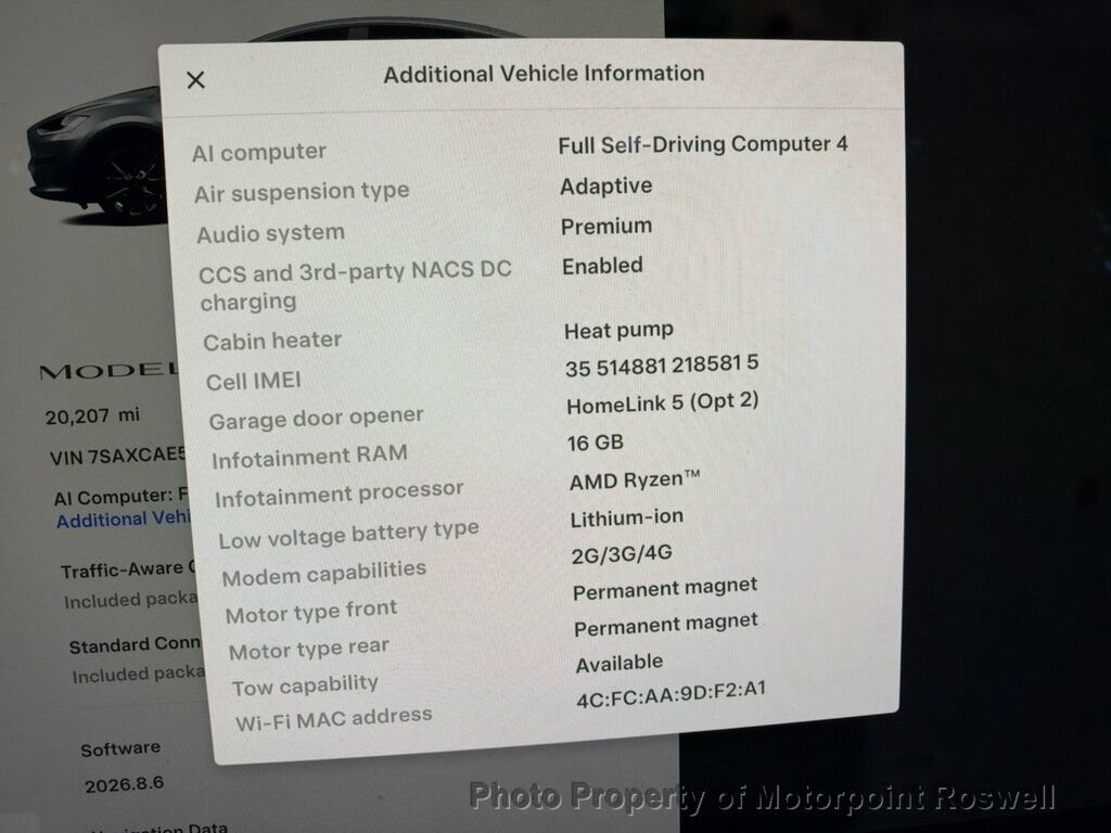 Used 2024 Tesla Model X AWD/4WD image 20