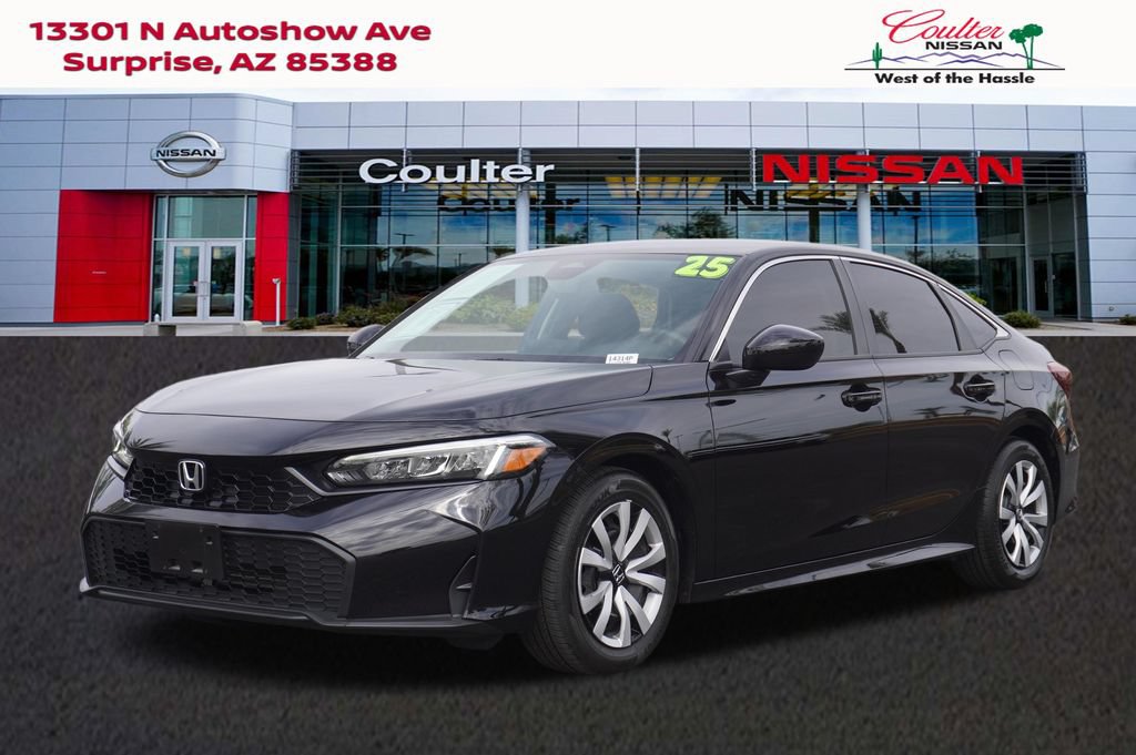 Used 2025 Honda Civic LX image 1