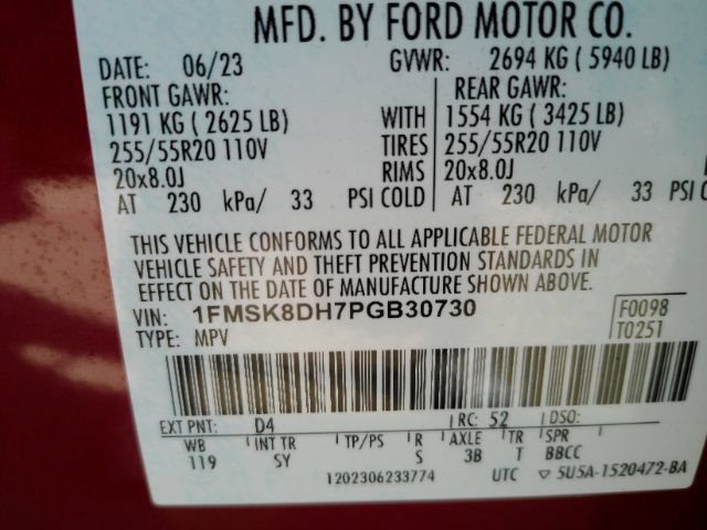 Used 2023 Ford Explorer XLT w/ Equipment Group 202A AWD/4WD image 49