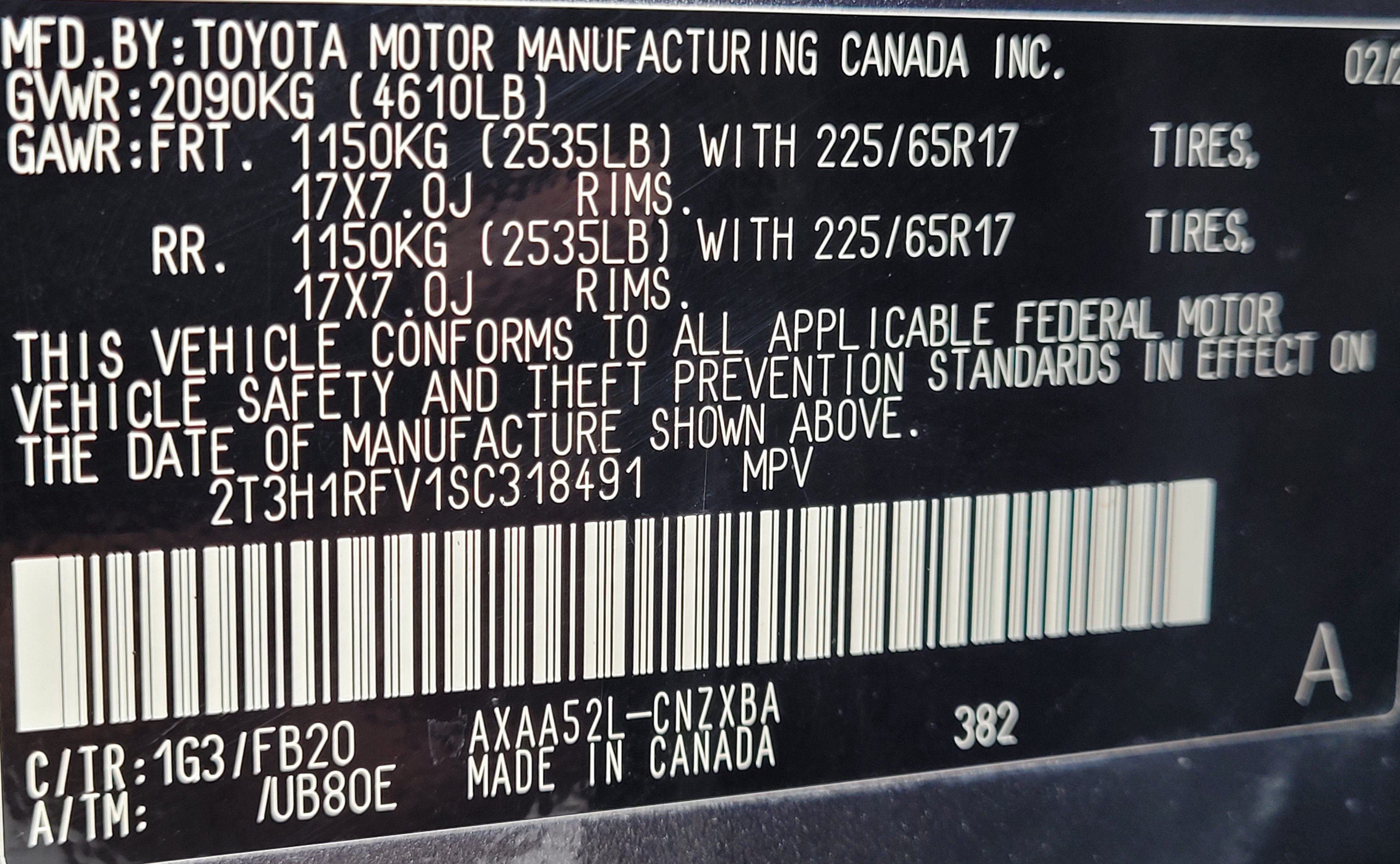 Used 2025 Toyota RAV4 LE FWD image 10