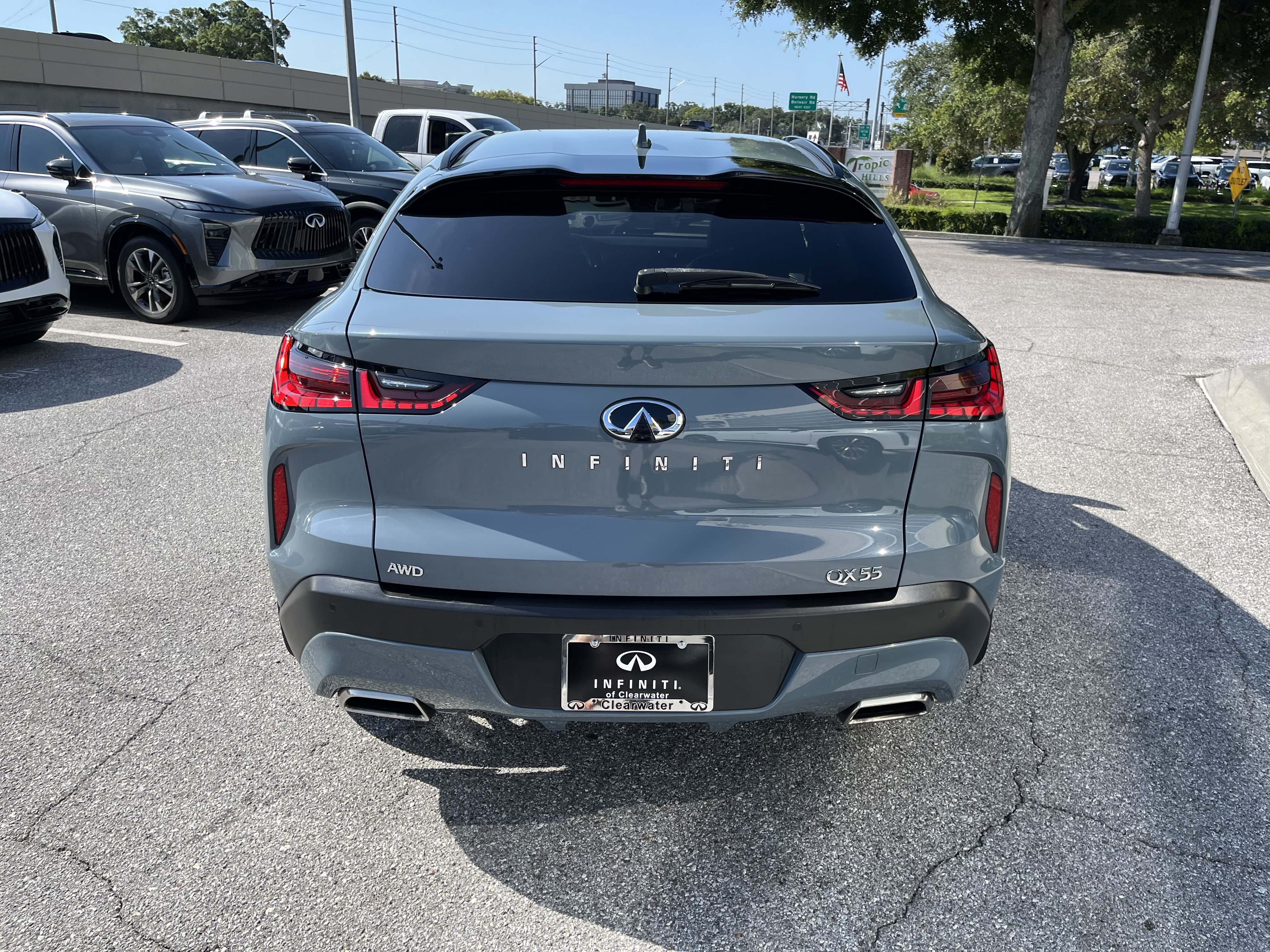Certified 2022 INFINITI QX55 Sensory w/ Lighting Package AWD/4WD image 8
