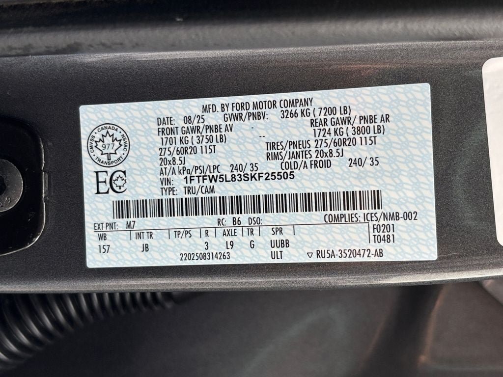 Used 2025 Ford F150 Lariat w/ Tow/Haul Package AWD/4WD image 36