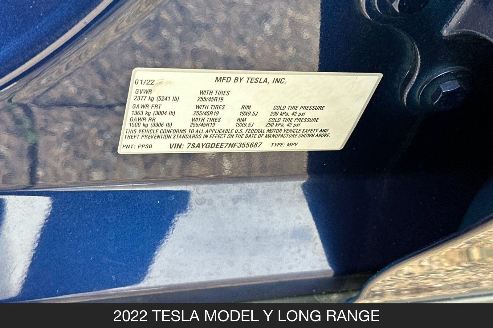 Used 2022 Tesla Model Y Long Range AWD/4WD image 29