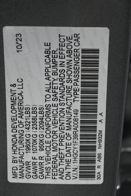 Used 2024 Honda Accord EX image 18