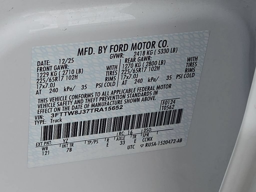 Used 2026 Ford Maverick XLT w/ Equipment Group 301A AWD/4WD image 32