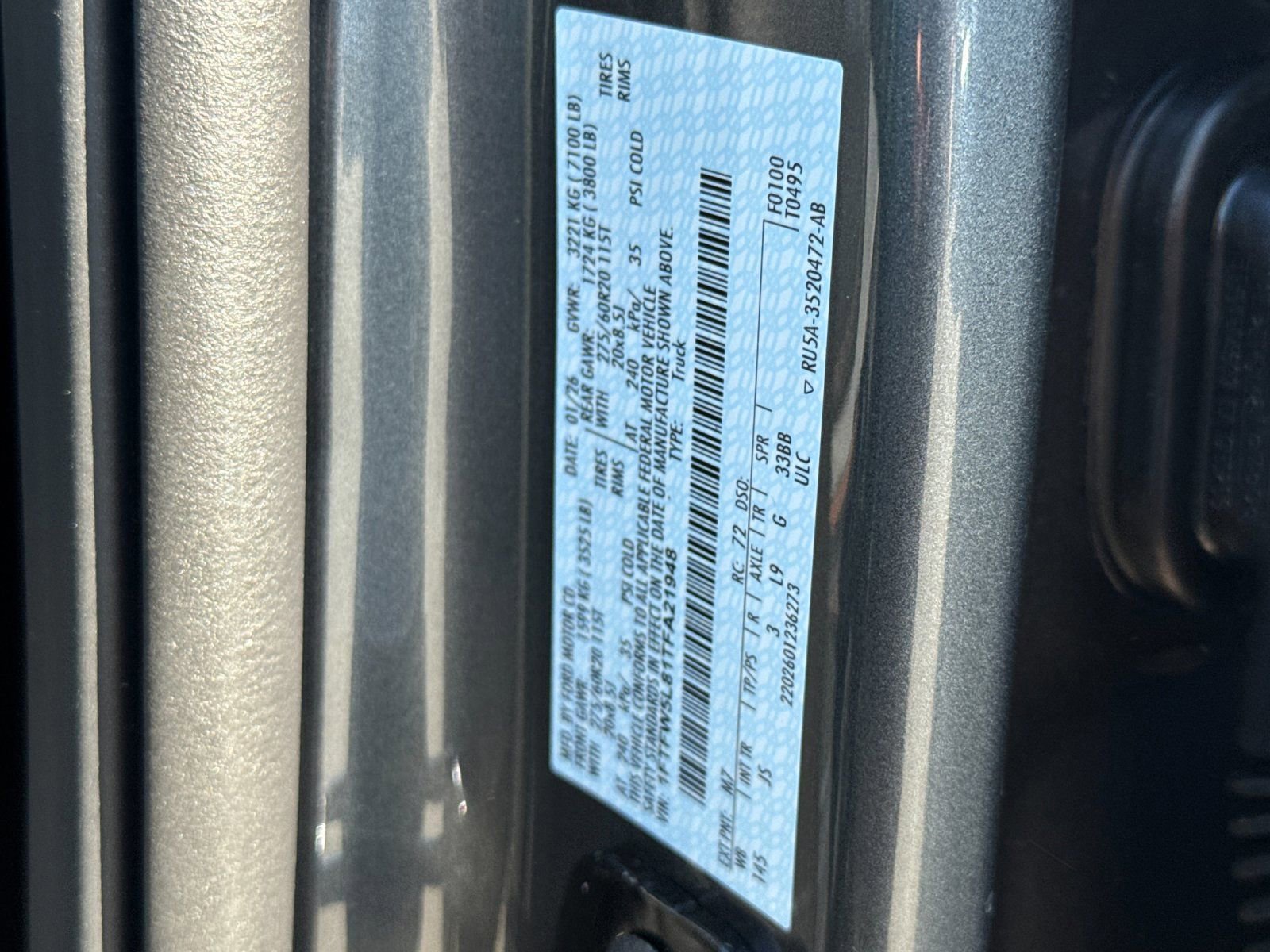 New 2026 Ford F150 Lariat w/ Equipment Group 501A Mid image 33