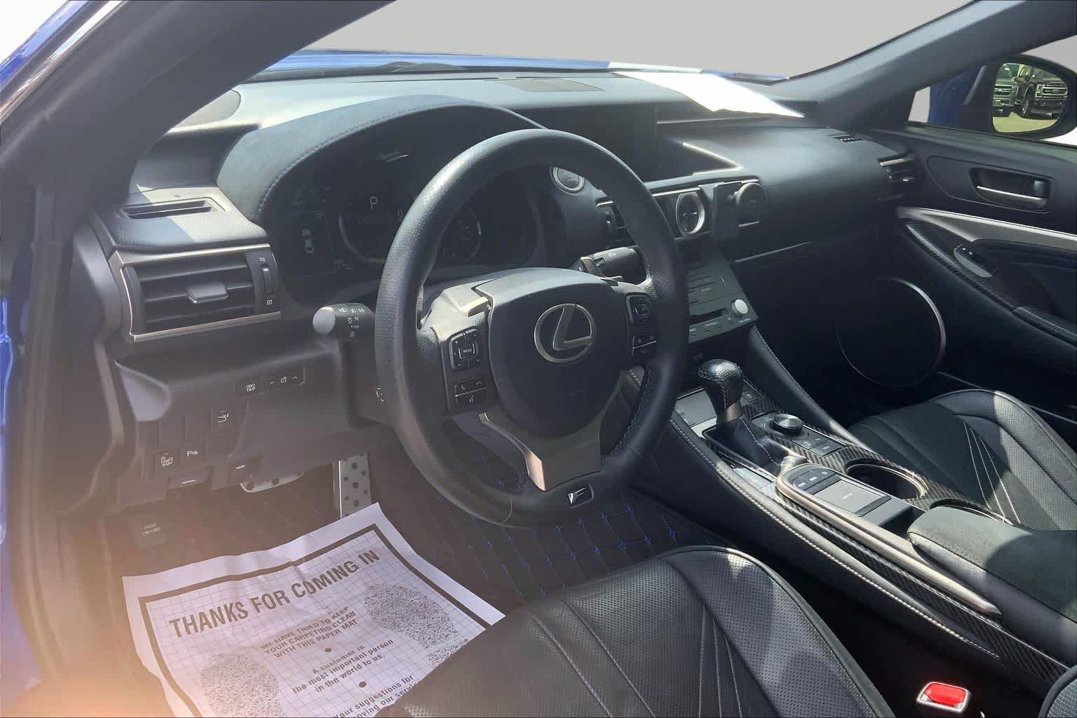 Used 2015 Lexus RC F w/ Performance Package RWD image 18