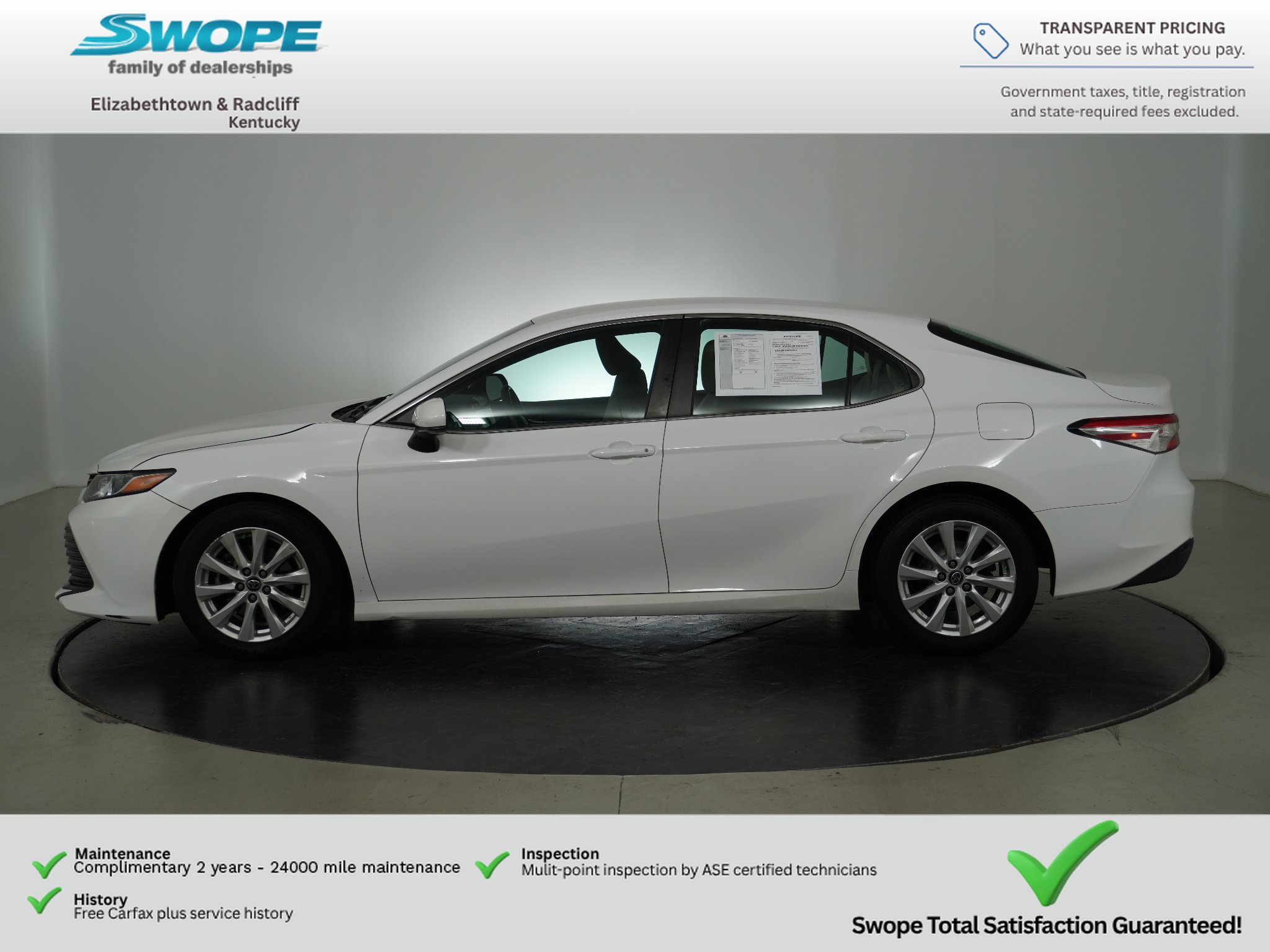Used 2018 Toyota Camry LE FWD image 6