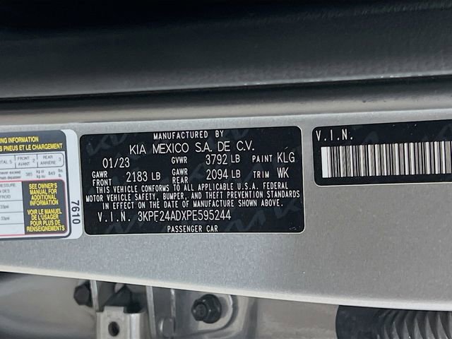 Certified 2023 Kia Forte LXS image 30