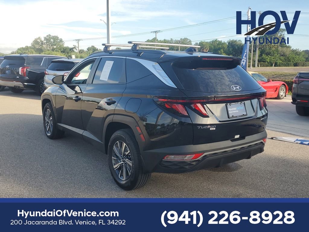 Certified 2024 Hyundai Tucson Blue image 7