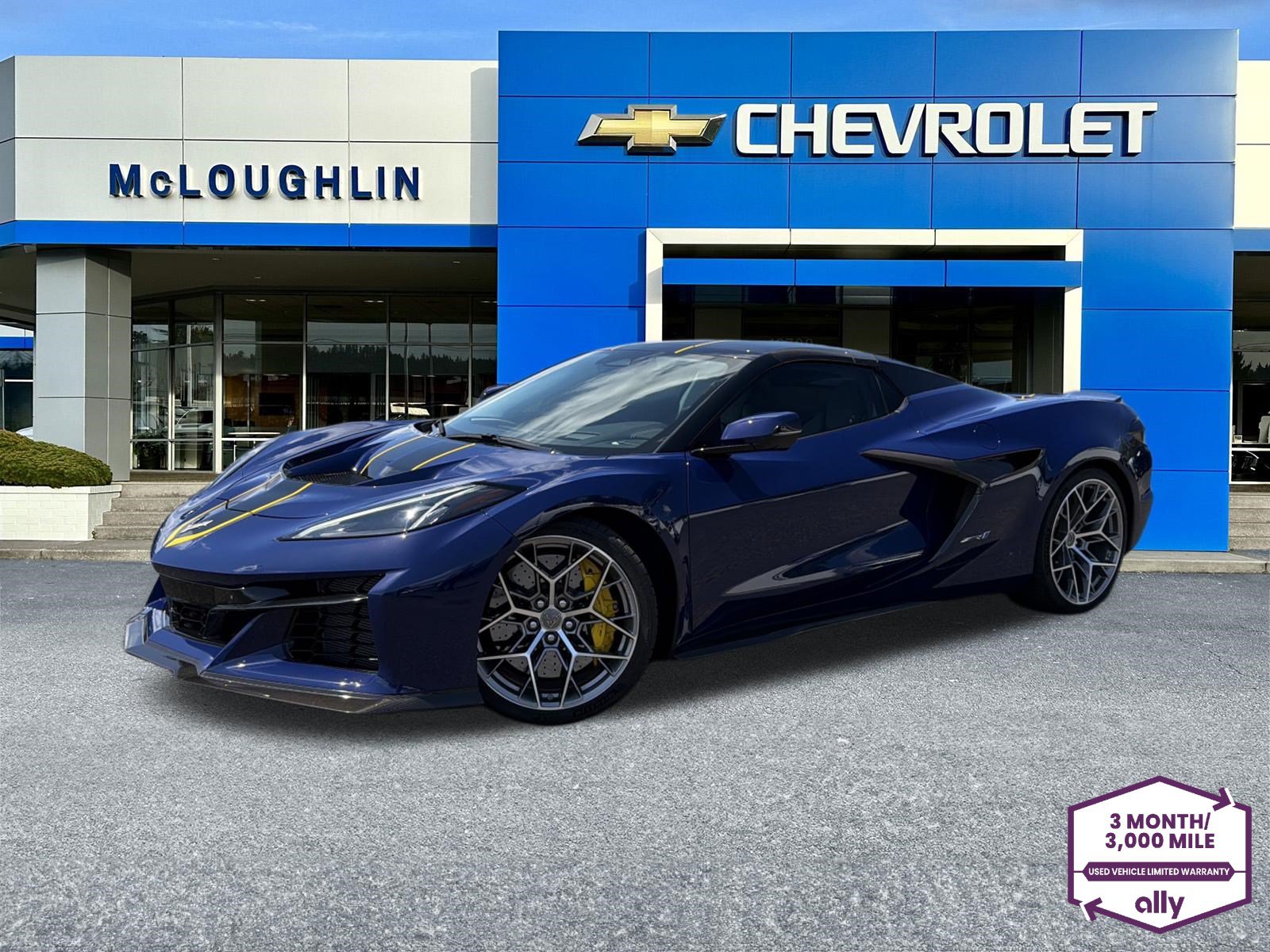 Used 2025 Chevrolet Corvette ZR1 w/ Chrome Exterior Badge Package