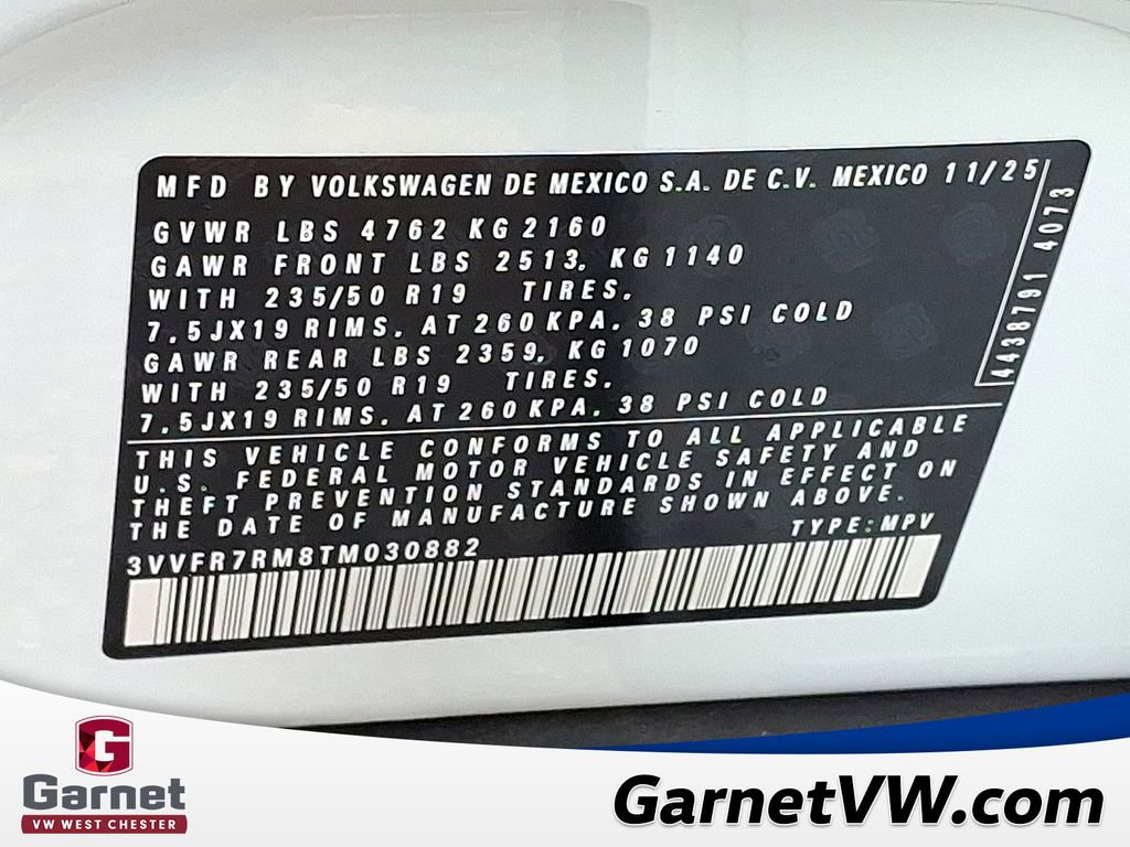 New 2026 Volkswagen Tiguan SE image 10