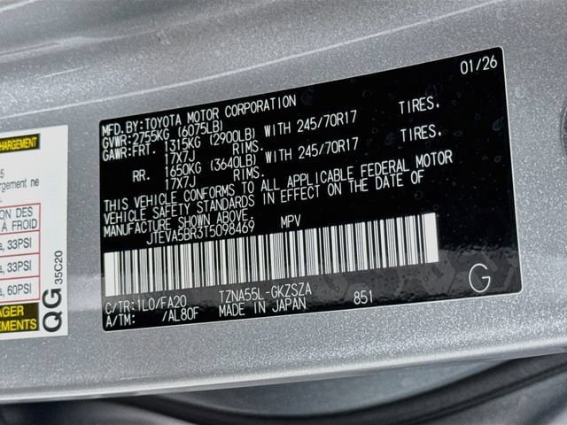 Certified 2026 Toyota 4Runner SR5 AWD/4WD image 33