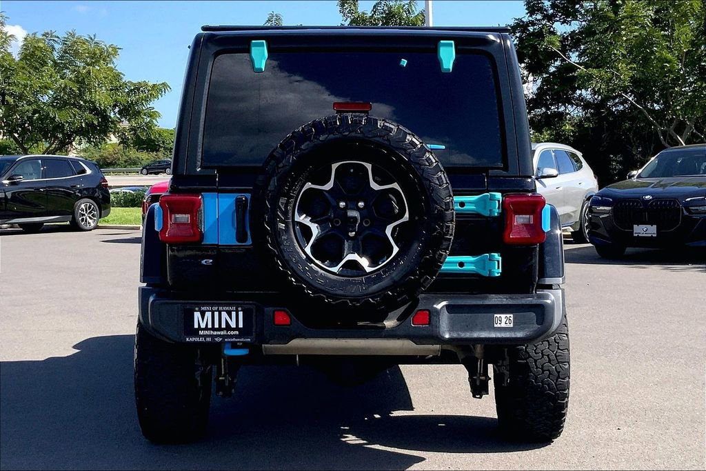 Used 2023 Jeep Wrangler Unlimited Rubicon 4xe w/ Cold Weather Group image 4