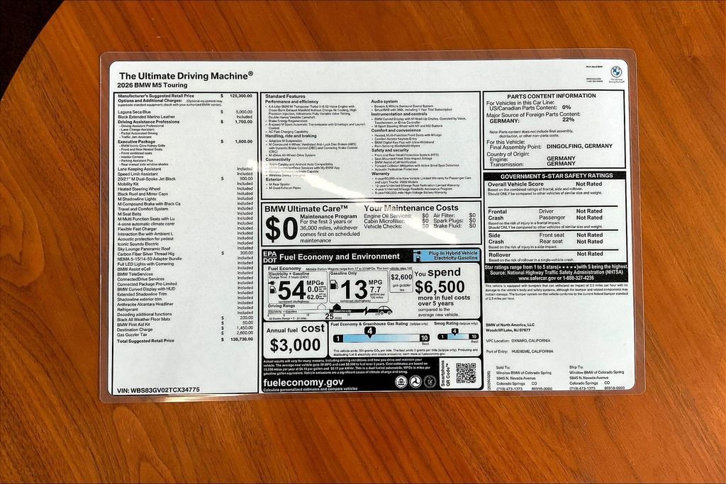 New 2026 BMW M5 Touring image 14