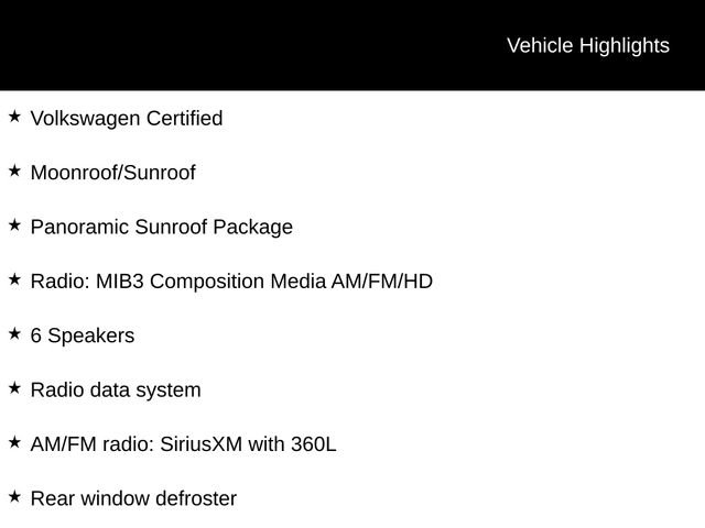 Certified 2023 Volkswagen Tiguan SE w/ Panoramic Sunroof Package image 6