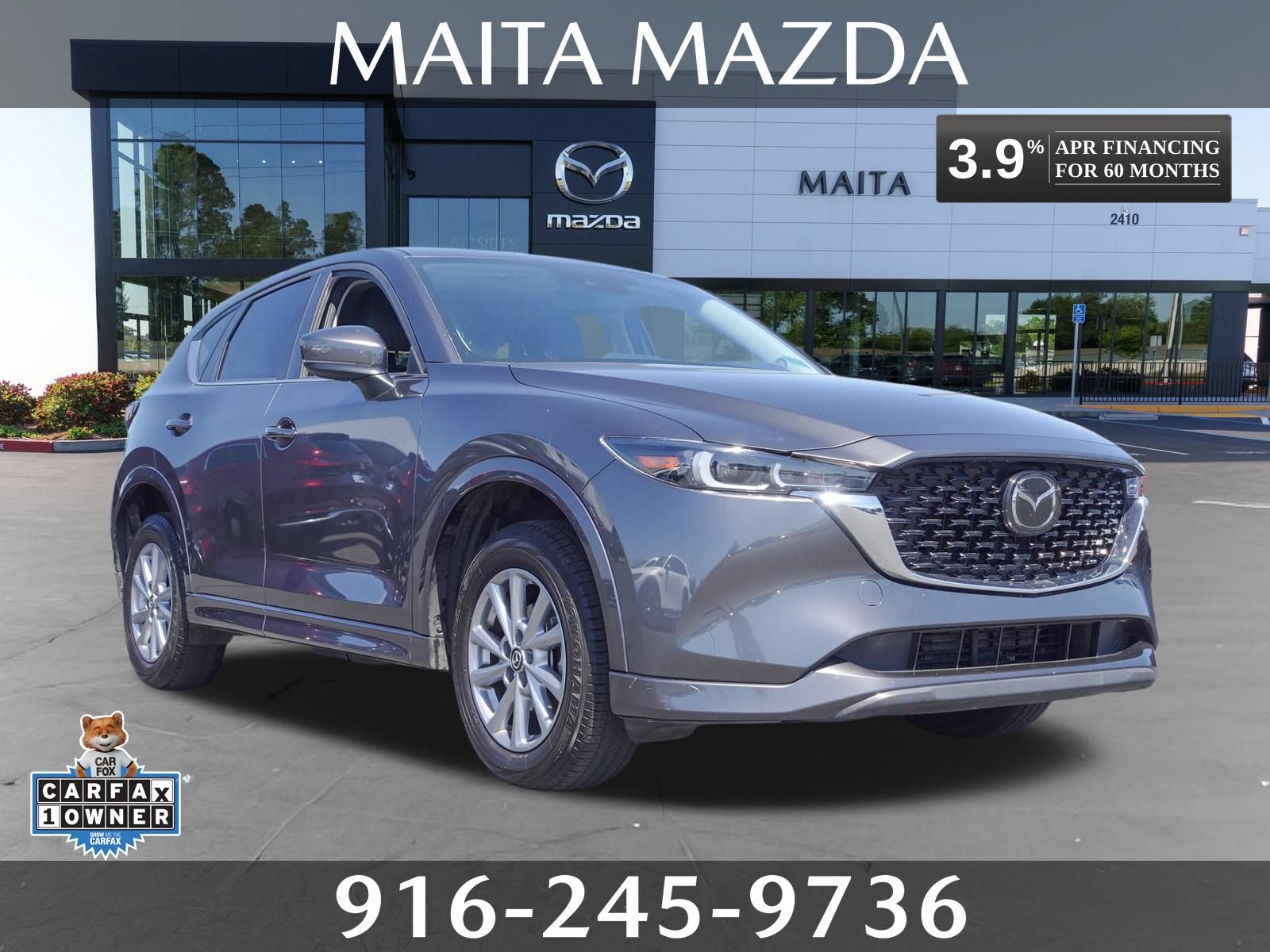 Certified 2025 MAZDA CX-5 AWD 2.5 S w/ Preferred Package